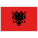 Tirana, Albania flag